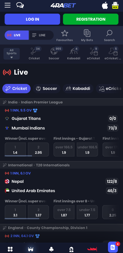 4raBet app