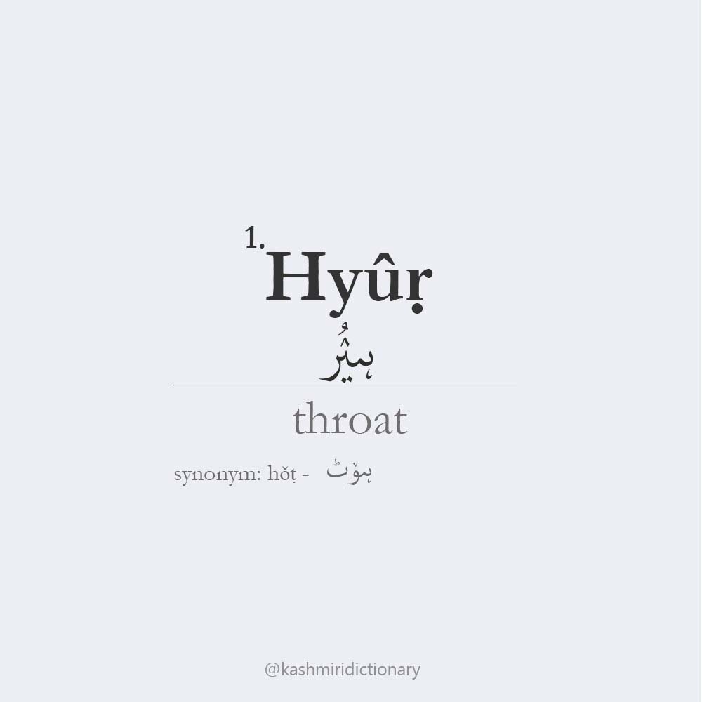 Hyur – throat