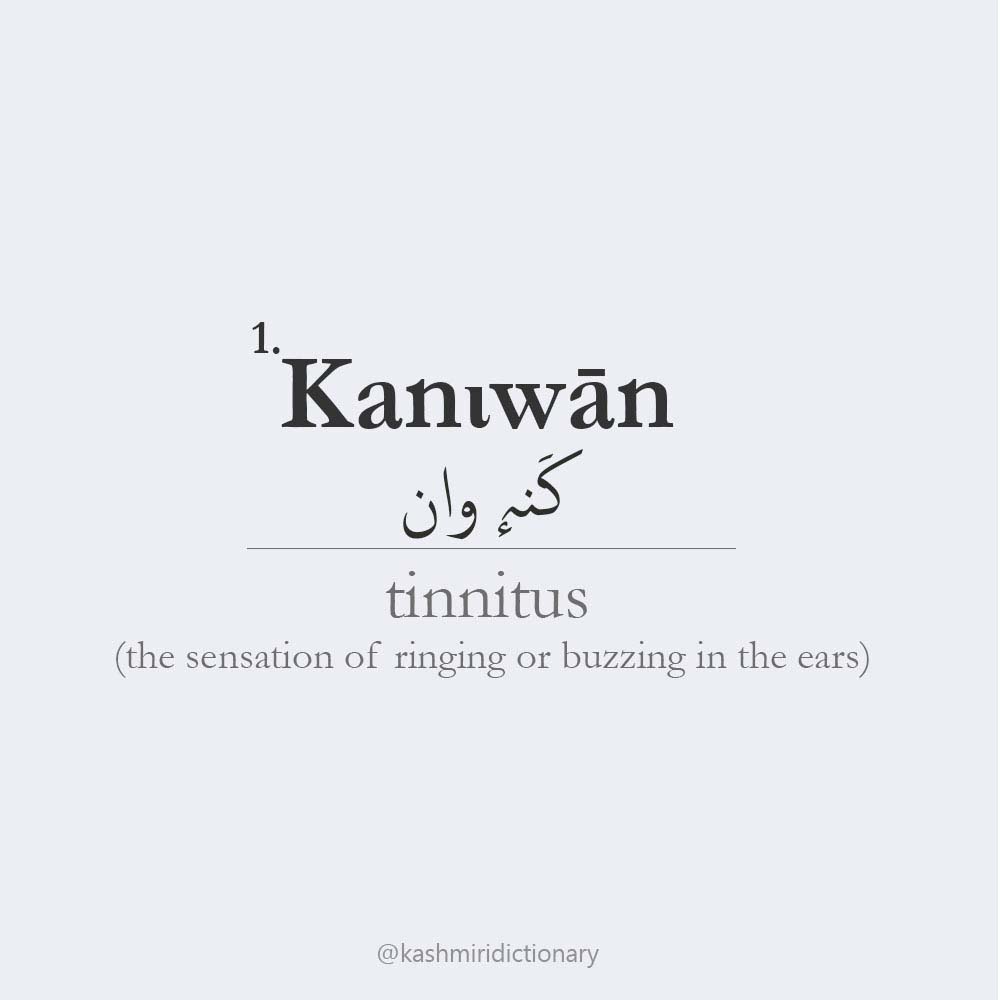kaniwaan, tinnitus